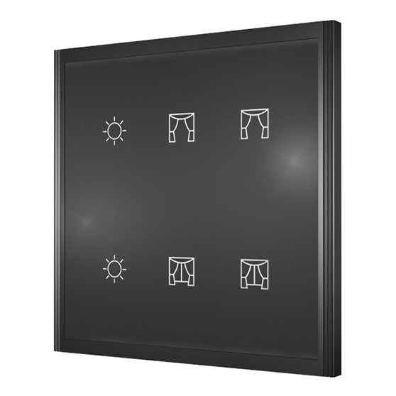 智能家居产品名称:触控开关,智能家居设备型号:920610/K. YBB