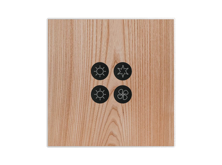 智能家居产品名称:2路灯光+1路排风-+1路场景,智能家居设备型号: